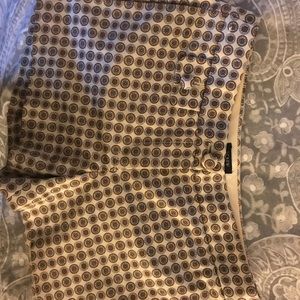 JCrew satin shorts with pockets- size 0